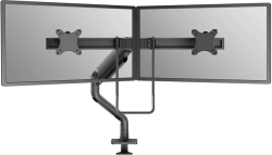 Стойка за монитор Neomounts Next One Desk Mount, double display crossbar (topfix clamp-grommet)