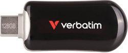 Verbatim USB Plectra, 128 GB, USB Type-C 3.2, черна