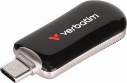 USB флаш памет Verbatim Plectra, 256 GB, USB Type-C 3.2, черна