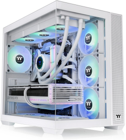 Кутия Thermaltake View 380 TG ARGB Snow