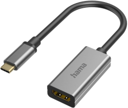 Кабел/адаптер HAMA Видео адаптер USB-C мъжко към HDMI женско Ultra-HD 8K@60 Hz