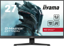 Монитор IYAMA G2770QSU-B6, 27'', Gaming monitor, Fast IPS panel, 16:9, WQHD 2560 x 1440, 400 cd/m2, 1200:1, 80M:1, 0.2ms MPRT,180Hz