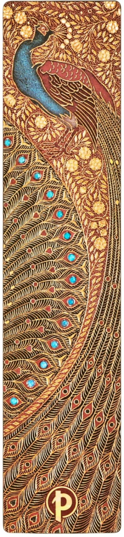  Paperblanks Книгоразделител Hafiz's Peacocks