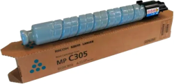 Тонер за лазерен принтер RICOH Cyan MP C305, 4000 стр.- MP C305, C305 SP, C305 SPF