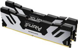 Памет Kingston Fury Renegade Silver/Black 64GB(2x32GB) DDR5 6400MHz CL32 - Intel XMP