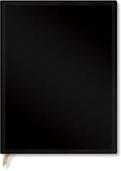 Paperblanks Тефтер Black Edition Bold, Ultra, широки редове, мека корица, 88 листа