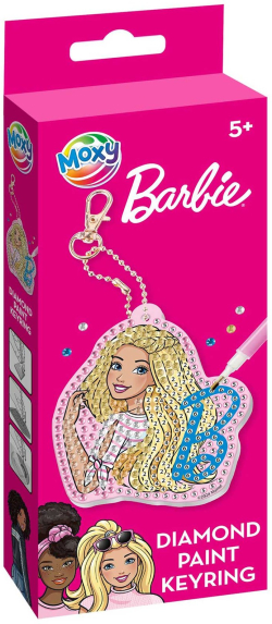  Moxy Ключодържател за рисуване с мъниста Barbie