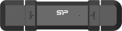 Silicon Power DS72 250GB USB Type-A and USB Type-C 3.2 Gen 2 Black