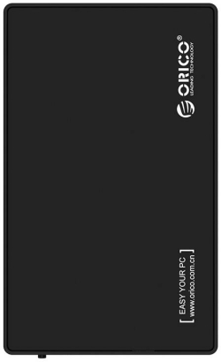 Кутия/Чекмедже за HDD 3.5" SSD-HDD дискове Orico 3588, 5Gbps, USB-A към USB-B 3588US3-V1-EU-BKBPIP