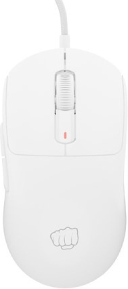 Геймърска мишка Fury Tanto T4 12000DPI оптична със софтуерна RGB подсветка, Бяла