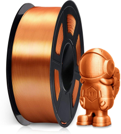 Консуматив за 3D принтер Silk, PLA+, 1.75 mm, 1 kg, бронз