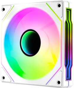 AeroCool вентилатор Fan 120mm Phantom M-3R - Infinity Mirror ARGB, REVERSE - White
