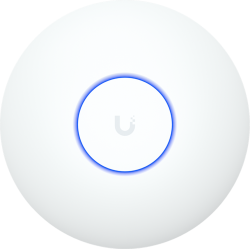 Безжично у-во Ubiquiti U7 Lite - WiFi 7 AP, с 4 пространствени потока, 2.4/5 GHz, 4300 Мбит/с., 13 W, Бял