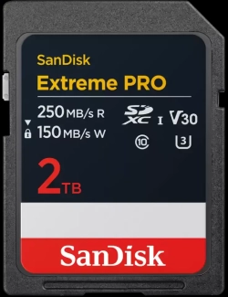 SD/флаш карта SANDISK Extreme PRO SDHC, 2TB