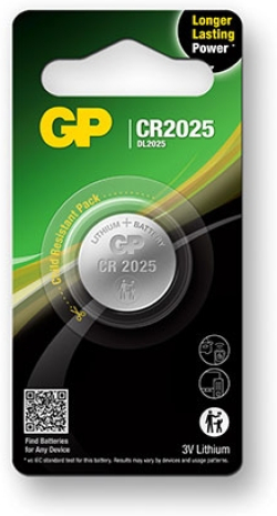 Батерия BATTERY GP Lithium CR2025