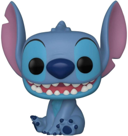  Фигурка Funko POP! Movies:  Disney Lilo and Stitch, 065665,  Stitch (Smiling Seated), 1045 Vinyl Figure