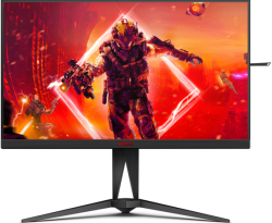 Монитор AOC AG325QZN-EU, 31.5" Fast VA WLED, 2560x1440 240Hz, 1ms GtG, 0.5ms MPRT, 400cd m-2, 2xHDMI, 2xDP, USB hub