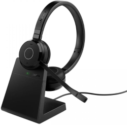  Jabra Evolve 65 TE, Link 390a MS Bluetooth слушалки със стойка