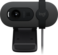 Logitech C505 HD Webcam - HD уеб камера с 720p, 1280 x 720, Микрофон с голям обсег, Черна; 960-001592