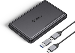 Кутия/Чекмедже за HDD Storage - Case - 2.5 inch USB-C-A Black - DDL25-C3-BK