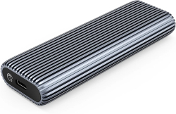 Кутия/Чекмедже за HDD Case - M.2 NVMe M-key 10 Gbps, Aluminium - AM2C3-G2-GY