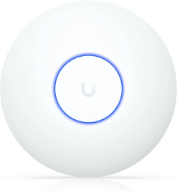 Безжично у-во Ubiquiti U7 Lite - WiFi 7 AP с 4 пространствени потока, 2.4/5 GHz, 4300 Мбит/с., 13 W, Etnernet LAN: 1000,2500 Мбит/с., Бяла