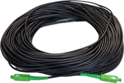 Оптична пач корда Fiber Optic Patch Cord SC/APC-SC/APC SM, Simplex 100m, TPU