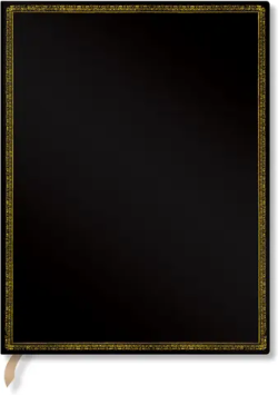  Paperblanks Тефтер Black Edition, Ultra, широки редове, твърда корица, 72 листа