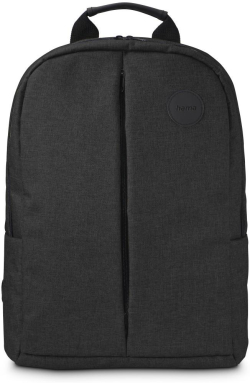 Hama Backpack Genua - 15.6", Black; HAMA-216597