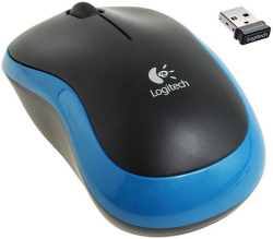 Мишка LOGITECH M185 Wireless Mouse - Синя - EWR2