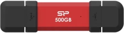 Външен SSD Silicon Power DS72 Red - 500GB