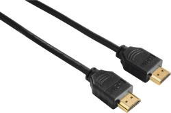 Кабел/адаптер HAMA Кабел HDMI-HDMI, 10Gbit-s, 1,5 м, 1080p, Ethernet, позлатен, bulk