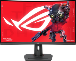 Монитор Asus ROG Strix XG32WCS Gaming 32'', 2560x1440, Curved, 180Hz (Above 144Hz), 1ms (GTG), Fast VA, USB Type-C