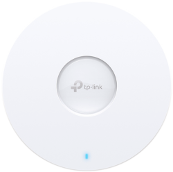 Безжично у-во TP-LINK Omada AX5400 Ceiling Mount WiFi 6 Access Point, 2.5 Gbps, 4804 Mbps, 2.4/5 GHz, Бял; EAP670
