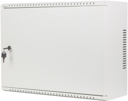 Шкаф за техника - Rack Lanberg rack cabinet 19" wall-mount 4U+3u-540x200 low-profile grey (assembled)