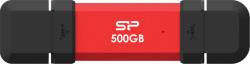 Хард диск / SSD Silicon Power UC3S72 500GB, USB3.2 Gen2, DS72, Red