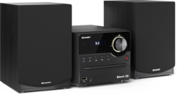 Озвучителна система Sharp Audio Systems XL-B512(BK), HI-FI MICRO SYSTEM, 45W total max power output, FM PLL tuner, Bluetooth v5.0, CD player, USB