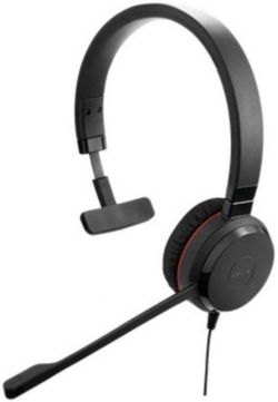 Слушалки Jabra Evolve 20 USB-C/A MS моно слушалка