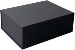  Office 1 Кутия Natural, с магнитно затваряне, сгъваема, 28 х 20 х 9 cm, черна