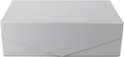 Office 1 Кутия Matt, с магнитно затваряне, сгъваема, 35 х 23 х 10 cm, сива