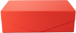  Office 1 Кутия Matt, с магнитно затваряне, сгъваема, 35 х 23 х 10 cm, червена