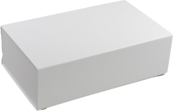 Office 1 Кутия Colorful, с магнитно затваряне, сгъваема, 35 х 20.5 х 11.3 cm, бяла