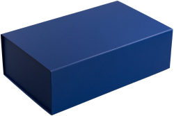 Office 1 Кутия Colorful, с магнитно затваряне, сгъваема, 35 х 20.5 х 11.3 cm, синя