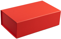 Office 1 Кутия Colorful, с магнитно затваряне, сгъваема, 35 х 20.5 х 11.3 cm, червена