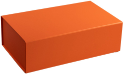  Office 1 Кутия Colorful, с магнитно затваряне, сгъваема, 35 х 20.5 х 11.3 cm, оранжева