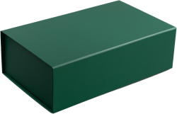  Office 1 Кутия Colorful, с магнитно затваряне, сгъваема, 35 х 20.5 х 11.3 cm, тъмнозелена