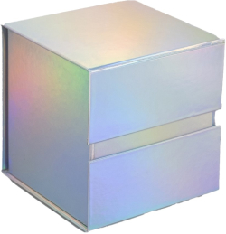  Office 1 Кутия Shiny, с магнитно затваряне, сгъваема, 21 х 21 х 21 cm