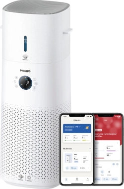  PHILIPS Пречиствател и овлажнител на въздуха тип „2 в 1“, Серия 3000