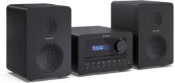 Озвучителна система Sharp Audio Systems XL-B514(BK), HI-FI MICRO SYSTEM, 40W (peak), FM radio with RDS, Bluetooth v5.0, CD player, USB MP3 playback
