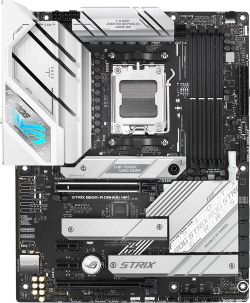 Дънна платка ASUS ROG STRIX B650-A ИГРИ WIFI - AM5, 4 x DIMM, Максимален капацитет на паметта до 192 GB, DDR5, ATX